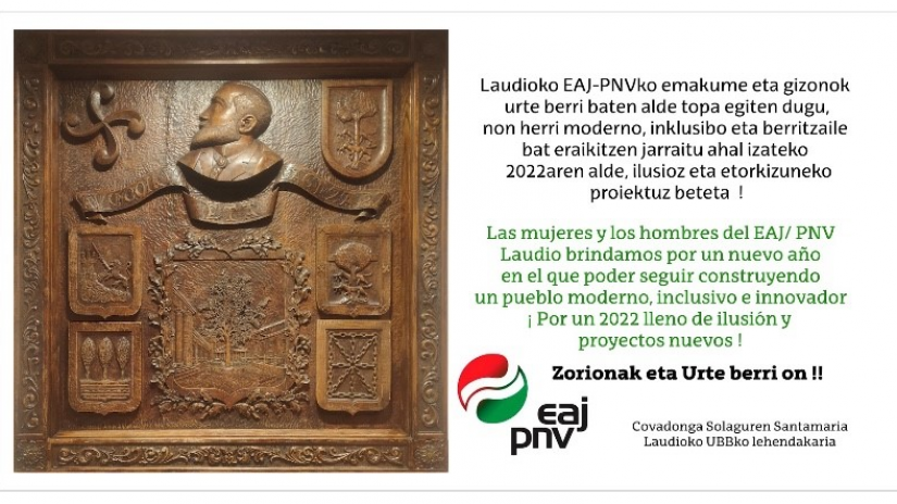 Zorionak eta urte berri on!