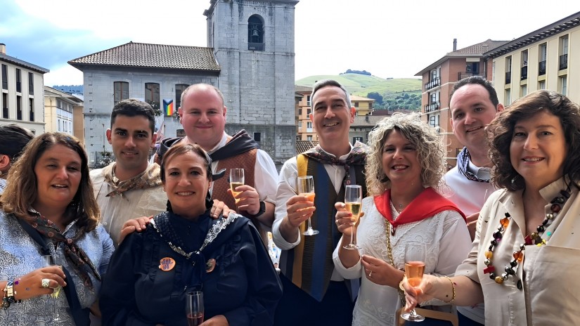 EAJ-PNV destaca el gran trabajo de las cuadrillas y agentes festivos laudioarras para salvar los Sanrokes