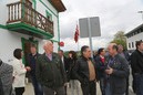 Andoni Ortuzar y Xabier Agirre en la reapertura del Batzoki de Respaldiza