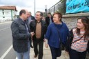 Andoni Ortuzar y Xabier Agirre en la reapertura del Batzoki de Respaldiza