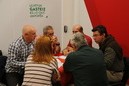 Andoni Ortuzar y Mikel Legarda, en el ‘world café‘ de Vitoria-Gasteiz
