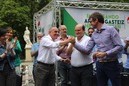 Andoni Ortuzar, Ramiro González, Gorka Urtaran. Presentación de los candidatos a diputado general de Álava y alcalde de Vitoria-Gasteiz